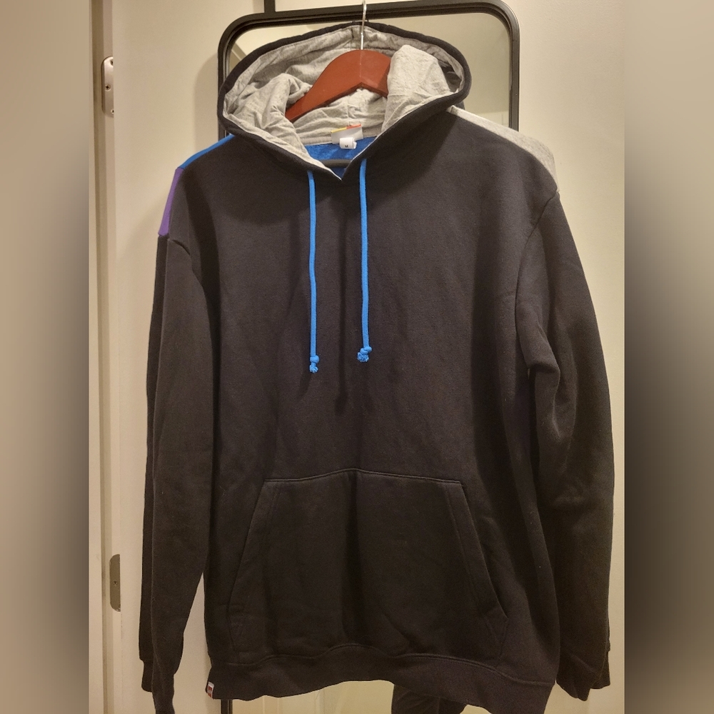 Mens Lego x Target Colorblock Hoodie in Black Size Medium